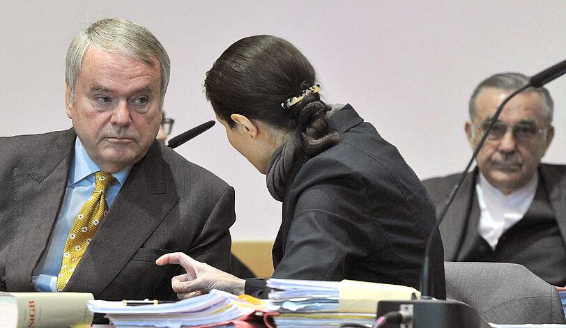 Ludwig-Holger Pfahls vor Gericht