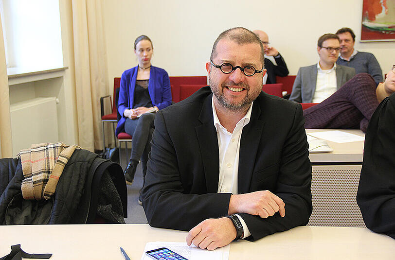 Der Kläger Joachim Braun.