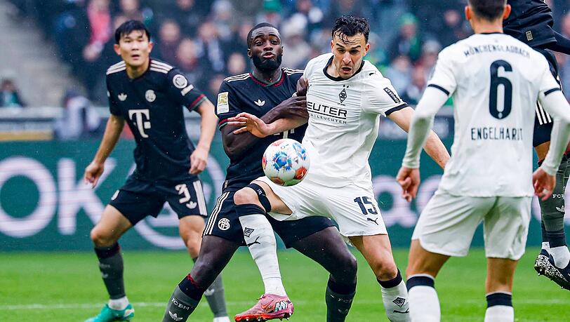 Zeigte in Gladbach nicht seinen besten Aufritt: Innenverteidiger Dayot Upamecano. Zeigte in Gladbach nicht seinen besten Aufritt: Innenverteidiger Dayot Upamecano.