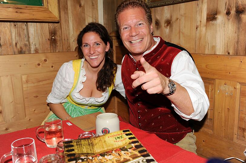 Andreas Steinfatt und Freundin Elisabeth Walch.