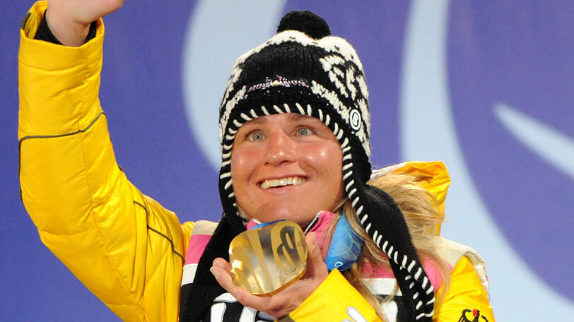 Golden Girl: Allein in Vancouver holt Verena Bentele fünfmal Gold.