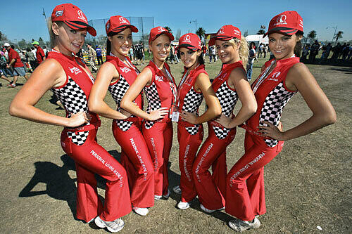 Gute Figur - egal ob als Pit Girls....
