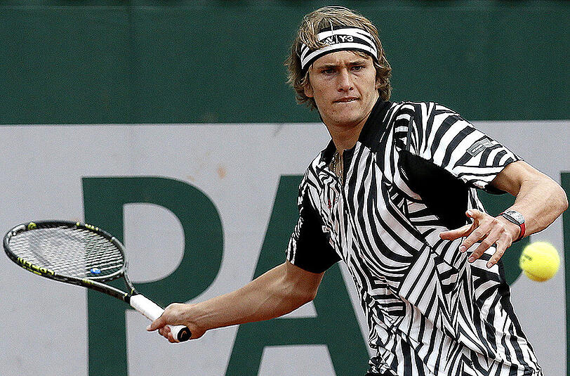 Alexander Zverev gilt als das derzeit größte Tennistalent in Deutschland.