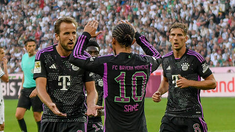 Im Hinspiel im Borussia Park jubelten am Ende die Bayern mit 2:1.
