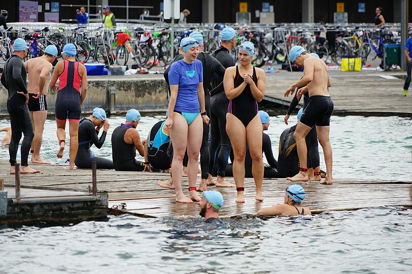 Schwimmen, Radfahren und Laufen - sehen Sie hier Impressionen vom 3MUC Triathlon 2015.