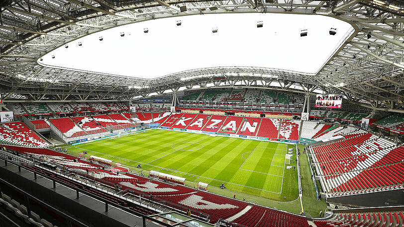 Neubau für die WM 2018: die Kasan-Arena.