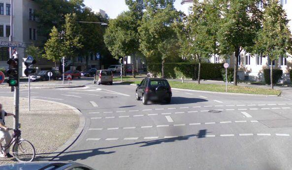 Belebt: der Kaiser-Ludwig-Platz.