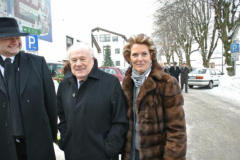 Ex-Manager (Metro) Erwin Conradi und Sabine Meister