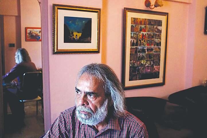 Der Lyriker Afzal Ahmed Syed.