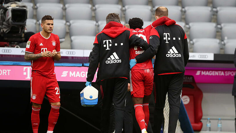 Lucas Hernández (l.) kam für Davies ins Spiel – und machte seine Sache erneut gut. Lucas Hernández (l.) kam für Davies ins Spiel – und machte seine Sache erneut gut.