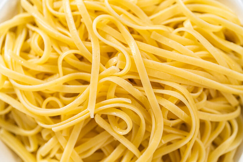 Linguine-Nudeln.