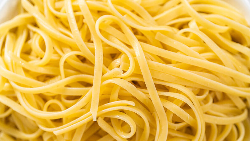 Linguine-Nudeln. Linguine-Nudeln.