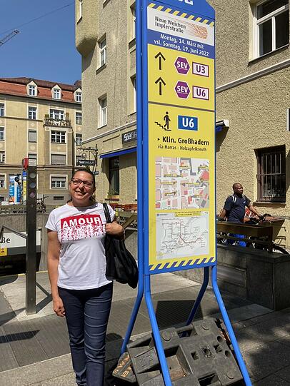Kenia Silva spart ab heute 80 Minuten Fahrtzeit - fast täglich.