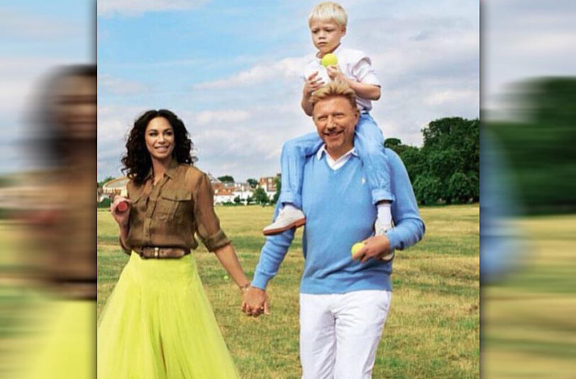 Dieses schöne Familien-Foto postete Boris Becker bei Instagram.