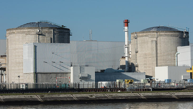 Das französische Atomkraftwerk in Fessenheim.