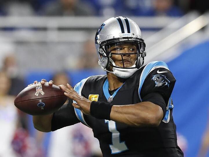 Cam Newton ist der Quarterback der Carolina Panthers.