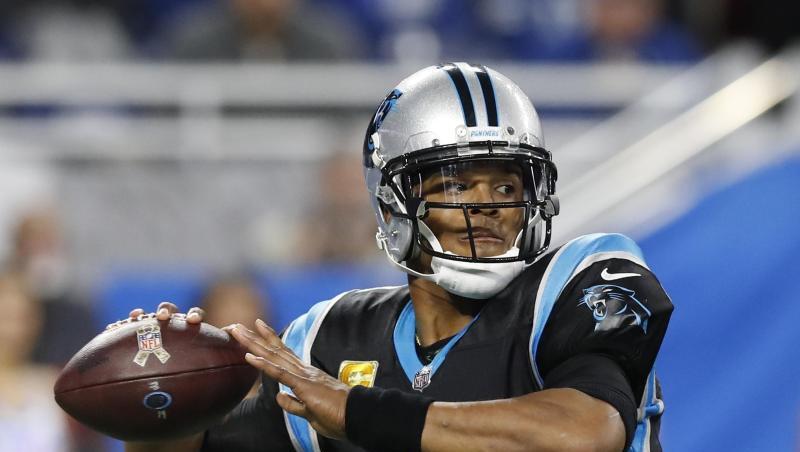 Cam Newton ist der Quarterback der Carolina Panthers. Cam Newton ist der Quarterback der Carolina Panthers.