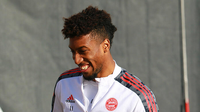 Befindet sich in Topform: Kingsley Coman.