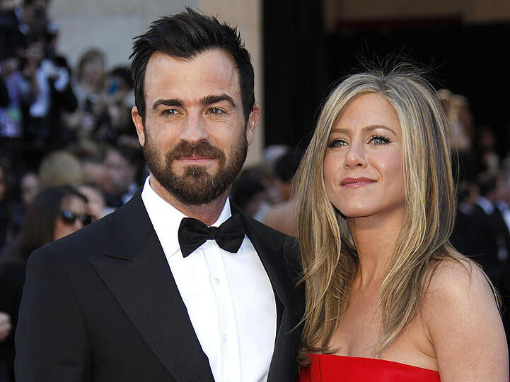Jennifer Aniston und Justin Theroux bei den Oscars 2014