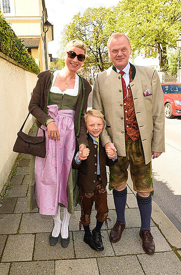 Stephanie von Hohenzollern, Freund Martin Haag und Sohn Konstantin