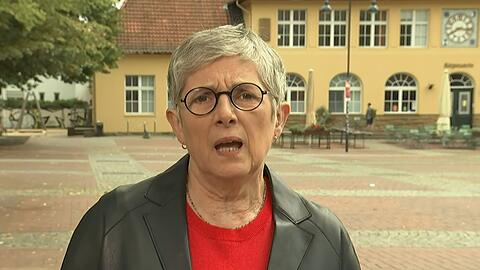 Britta Ha&szlig;elmann zeigte sich entt&auml;uscht von den j&uuml;ngsten &Auml;u&szlig;erungen von Friedrich Merz &uuml;ber die Gr&uuml;nen.