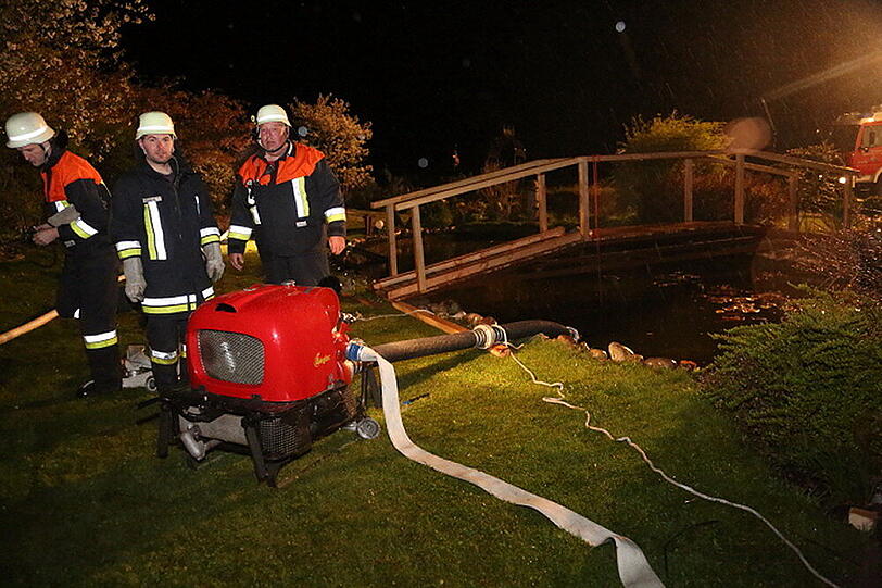 Bilder vom Großbrand in Engelsberg.