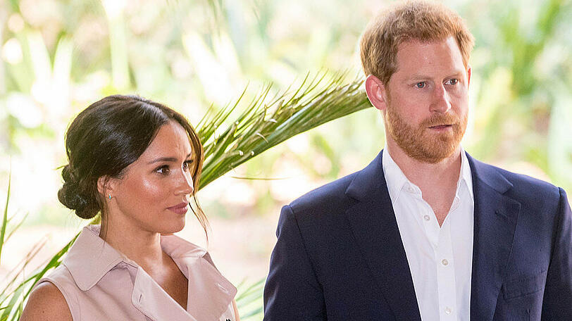 Prinz Harry und Herzogin Meghan sind gerade auf Afrika-Reise