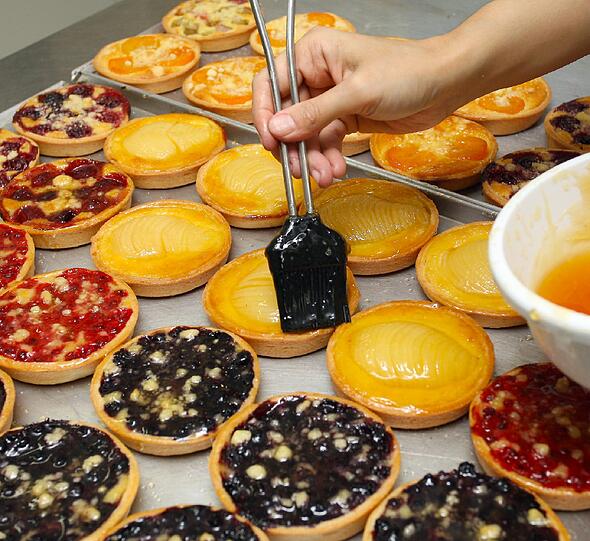 Tartes macht Kanako Okada am liebsten.