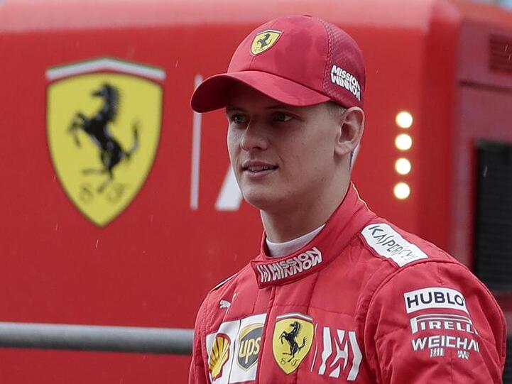 Auf den Spuren des Vaters: Mick Schumacher.
