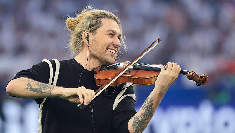 Auch Star-Geiger David Garrett hatte einen kurzen Auftritt. Auch Star-Geiger David Garrett hatte einen kurzen Auftritt.