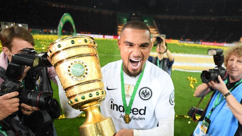 Mann der klaren Worte: Kevin-Prince Boateng, der mit Eintracht Frankfurt den DFB-Pokal gewann. Mann der klaren Worte: Kevin-Prince Boateng, der mit Eintracht Frankfurt den DFB-Pokal gewann.