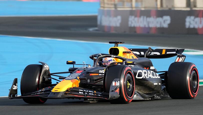 Drehte beim Abschlusstraining vor dem Großen Preis von Saudi-Arabien die schnellste Runde: Max Verstappen.