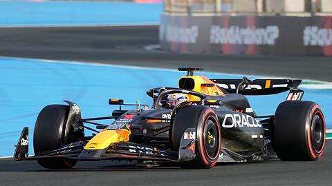 Drehte beim Abschlusstraining vor dem Großen Preis von Saudi-Arabien die schnellste Runde: Max Verstappen.