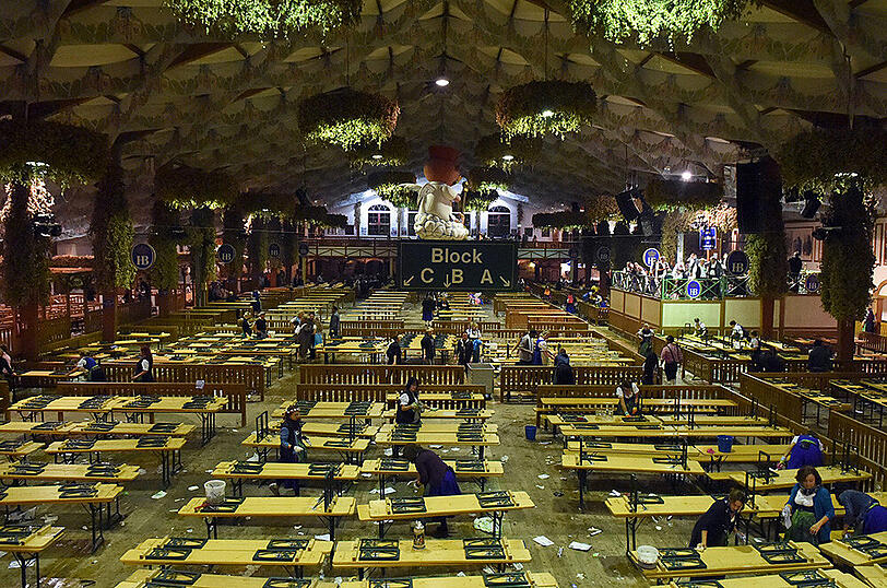 Wiesn-Kehraus 2016 im Hofbräu-Zelt &ndash; die Bilder vom Montagabend