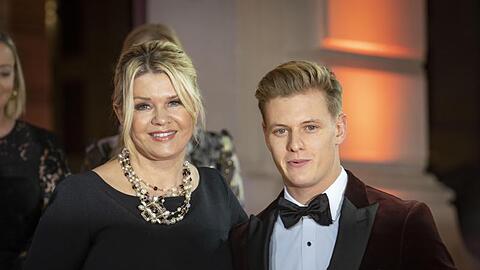 Engste Vertraute: Mick Schumacher und Mutte Corinna.