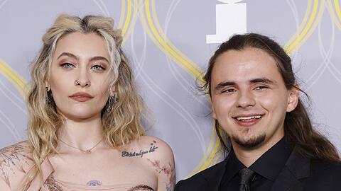 Paris und Prince Jackson bei den Tony Awards.