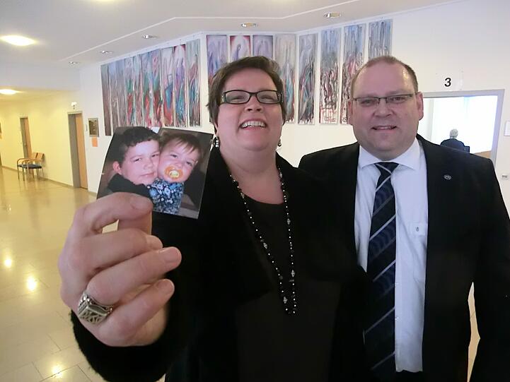 Die Eltern von Julius: Kerstin und Karsten W.