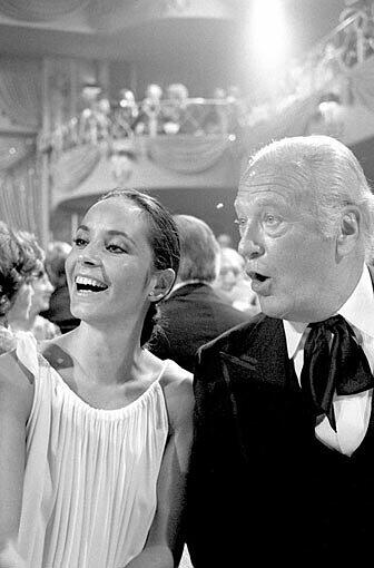 Schauspieler Curd Jürgens mit seiner fünften Frau Margie Schmitz 1977