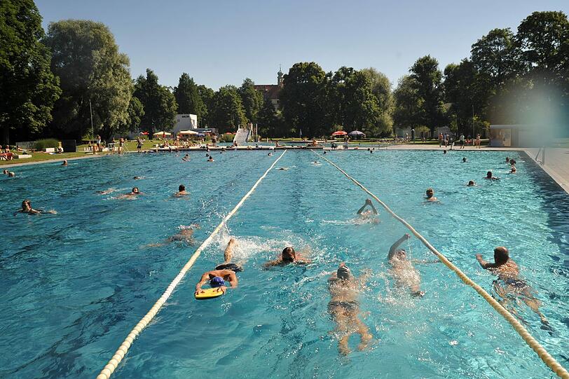 Die Saison 2013 ist vorbei. Baden im Schyrenbad gibt's erst wieder nächstes Jahr.