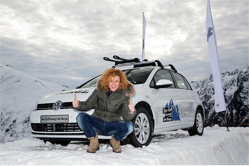 Der Saisonstart in Ischgl wurde festlich eröffnet. Sängerin Lucy Diakovska