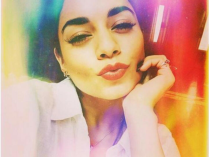 Schauspielerin Vanessa Hudgens bekundete über ihren Twitter-Account ihre Solidarität
