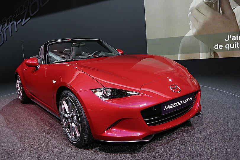 Knackiger und kantiger als Generation 3: Der neue Mazda MX-5.