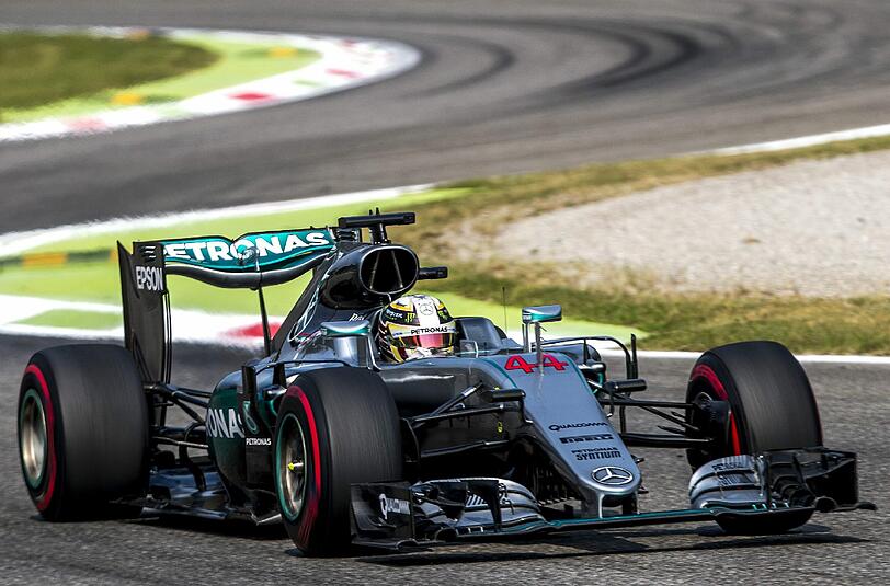 Lewis Hamilton führ am Freitag die schnellste Runde.
