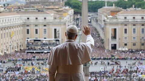 Papst Leo XIV. feiert am Sonntag seine offizielle Amtseinführung. (Archivbild)