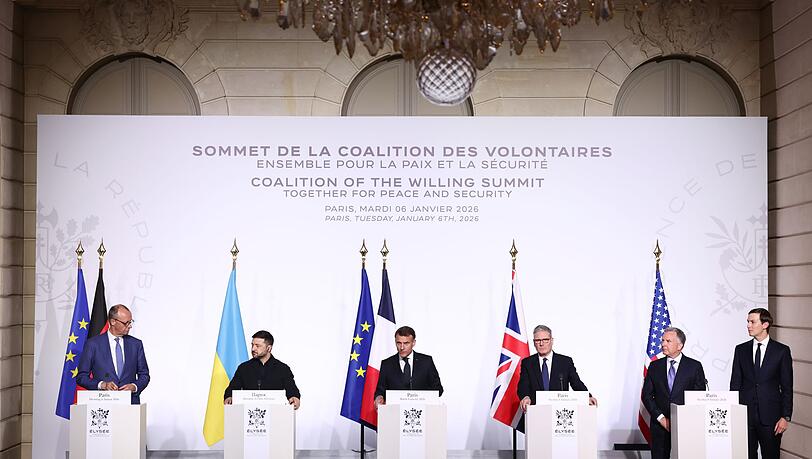 Die westlichen Partnerländer wollen der Ukraine Sicherheitsgarantien geben. Die westlichen Partnerländer wollen der Ukraine Sicherheitsgarantien geben.