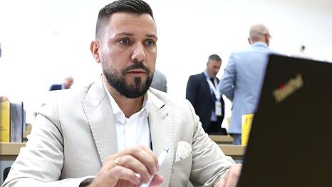 Nun Landtagspr&auml;sident in Magdeburg: Tobias Rausch (AfD).