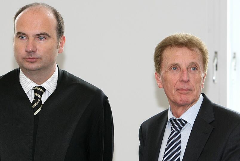 Jürgen Langer als Anwalt von Ex-Schiri-Obmann Manfred Amerell, der im Dezember verstorben ist.