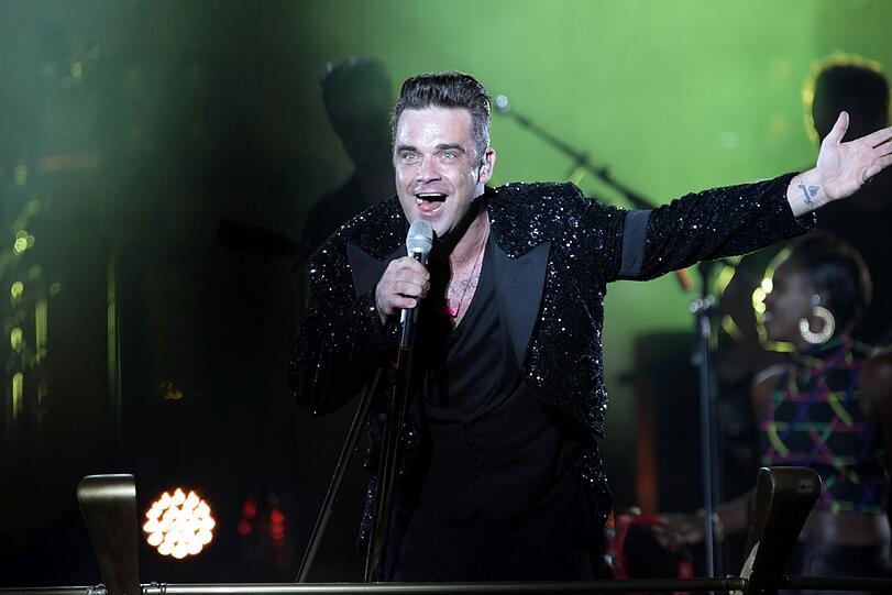 Mehr Bilder vom Robbie Williams Konzert im Olympiastadion.