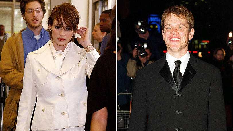 1997 kamen Winona Ryder und Matt Damon zusammen. Nach drei Jahren war der Ofen allerdings schon wieder aus.