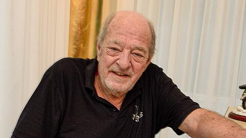 In der Reha von alten Weggefährten umringt: Ralph Siegel.